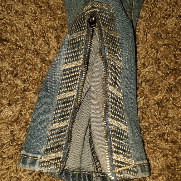 White House Black Market Women's Size 2 Blue Jeans - Picture 2 of 4